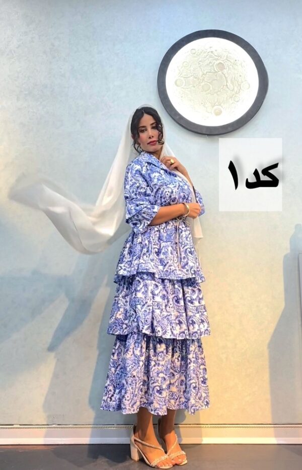 پیراهن چین دار لیدی - Image 8